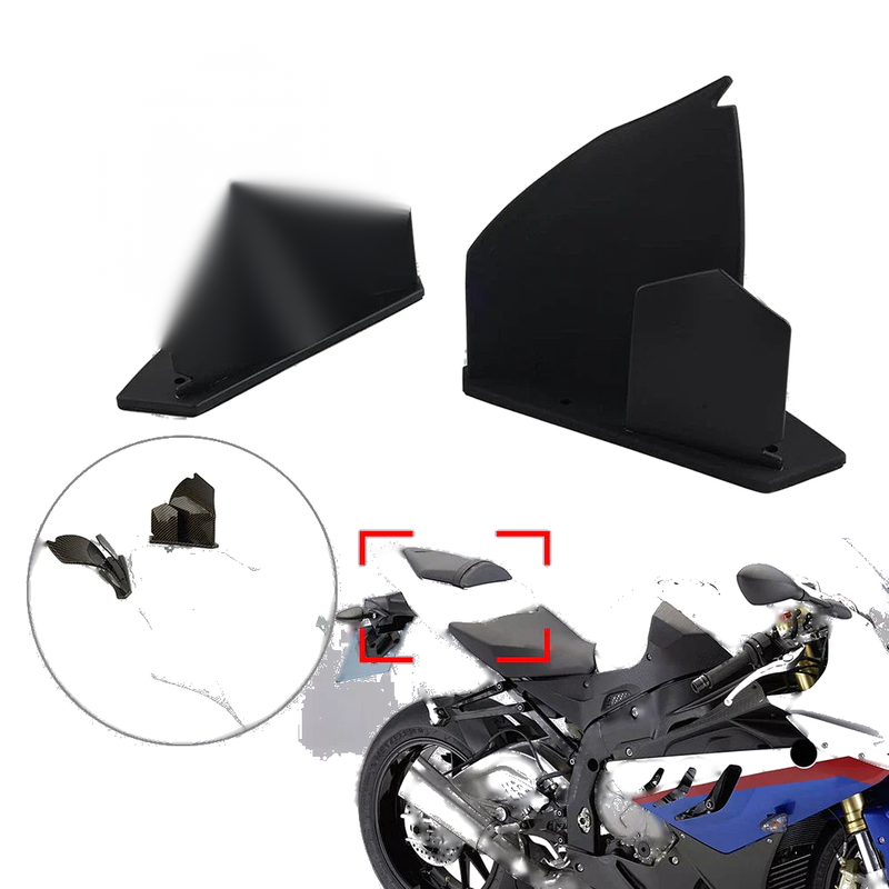 BMW S1000RR (2009-2014) Matte Black Rear Tail Spoiler Winglet