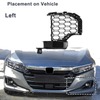 BMW X5 Black 1x Front Left Fog Light Grill (2019-2022)