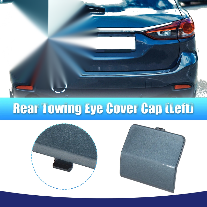 Mazda 6 Blue Rear Bumper Tow Hook Cover (2003-2023)