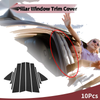 Toyota Camry (2024-2025) Black 10 Pcs Car Door Pillar Window Trim