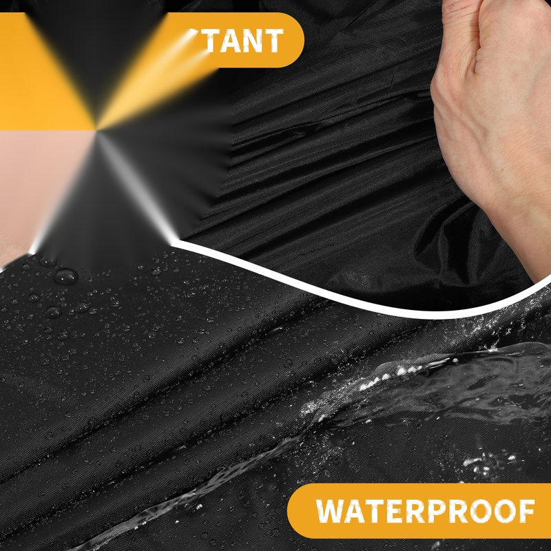 Dodge Ram Waterproof All Weather Black with Zipper 210D-PU Car Cover