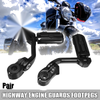 Harley Foot Pegs / 1 Pair / Long Angled Mount Pedal