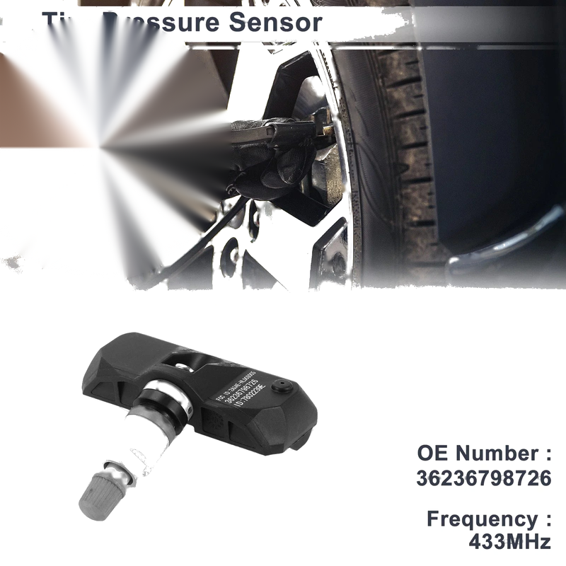 BMW 128i 135i (2008-2010) 1 Pc Tire Pressure Sensor 433Mhz