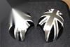 Mini Cooper R50 R52 R53 02-06 Grey Union Jack Rear Mirror Cover Trim Fit