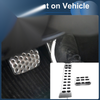 Hyundai Tucson (2016-2023) Silver Tone Automatic Footrest Pedals Cover