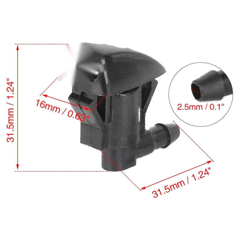 Toyota Sienna, Solara, Corolla, Tundra CL5644 Windshield Washer Nozzles