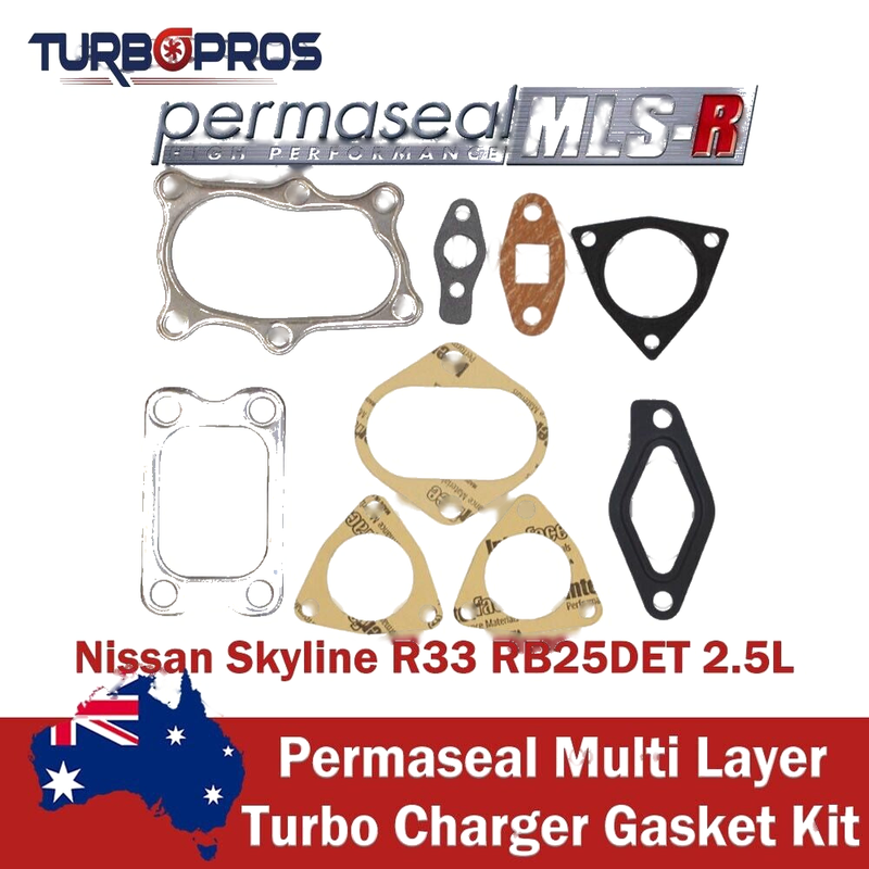 Nissan Skyline R33 RB25DET 2.5L Permaseal MLS-R Turbo Charger Gasket Kit
