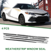 Toyota Camry 4 x Weatherstrip Window Seal (2012–2014)