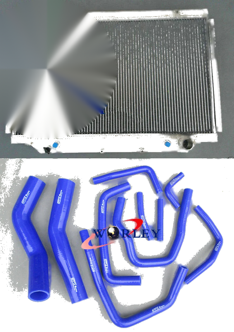 Land Cruiser HDJ80 HZJ80 FJ80 FZJ80 3 Row Aluminum Radiator & Hose (1990-1997)