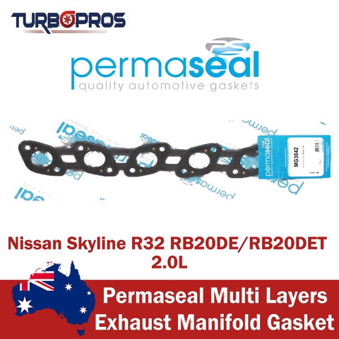 Nissan Skyline R32 RB20DE / RB20DET 2.0L Permaseal Exhaust Manifold Gasket