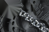 Kawasaki Mule 500 520 550 Pair Raider FRONT Tire Chains V-Bar (1995–2004)