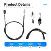Yamaha Grizzly 600 / Big Bear 400 Speedometer Cable Assy (1998–2012)
