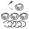 Yamaha Kodiak 700 700K YFM700 4 x Front Rear Wheel Bearings (2016–2023)