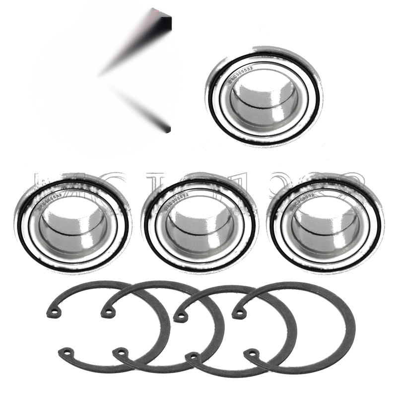 Yamaha Kodiak 700 700K YFM700 4 x Front Rear Wheel Bearings (2016–2023)