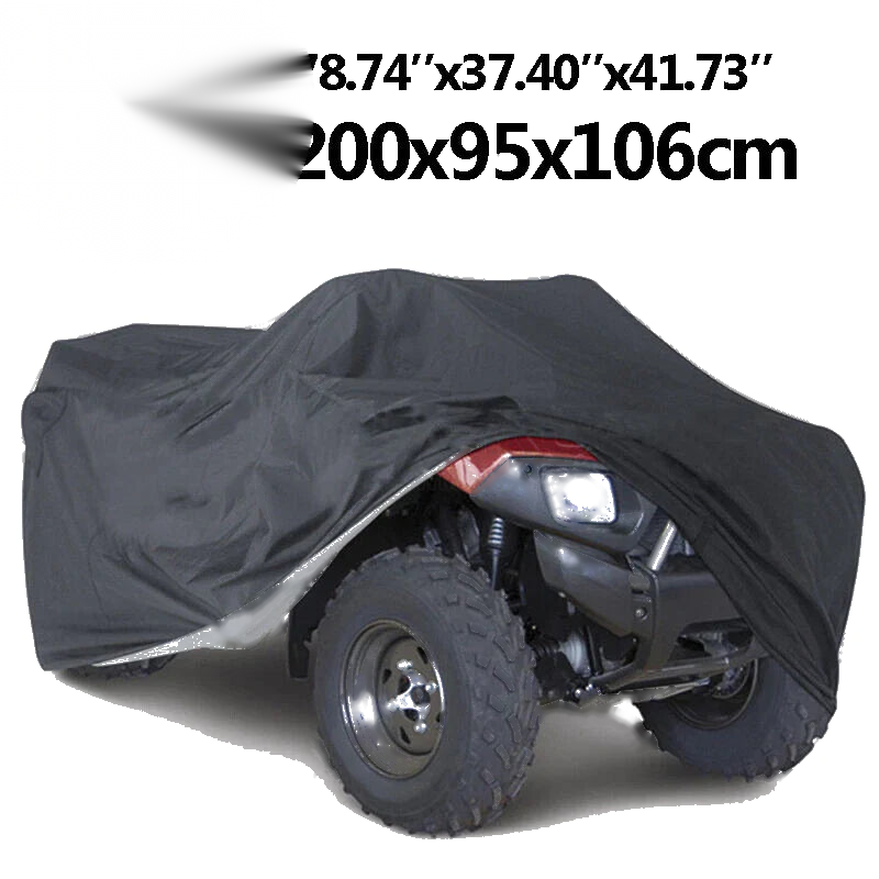 ATV / ATC L / XL / XXL / XXXL ATV Cover 190T Waterproof UV Rain Dust Protection