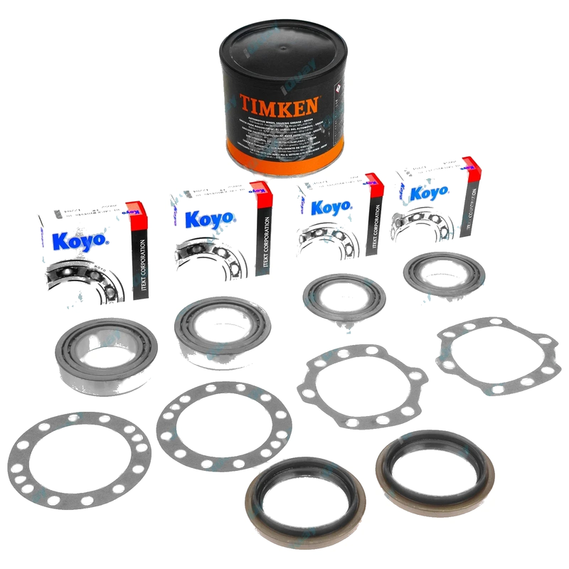 Landcruiser 80 Series W / Rear Disc 2 Rear Koyo Wheel Bearing Kits + Grease