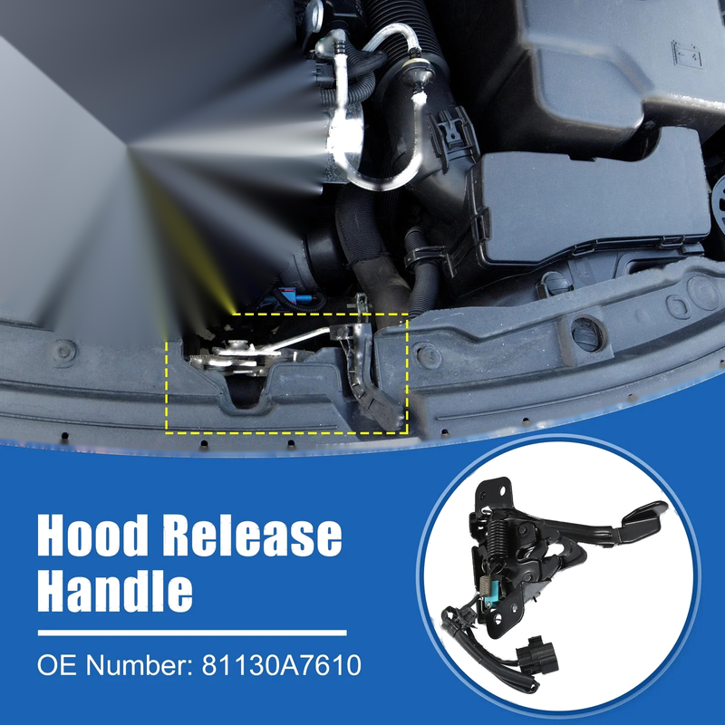 Kia Forte Hood Latch Assembly (2017-2018)
