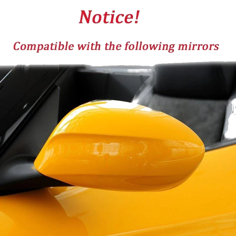 BMW E89 Z4 2x Carbon Pattern Rearview Mirror Cover Cap (2009–2015)