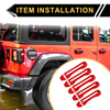 Jeep Gladiator JT Red Door Tailgate Handle Cover (2020-2021)