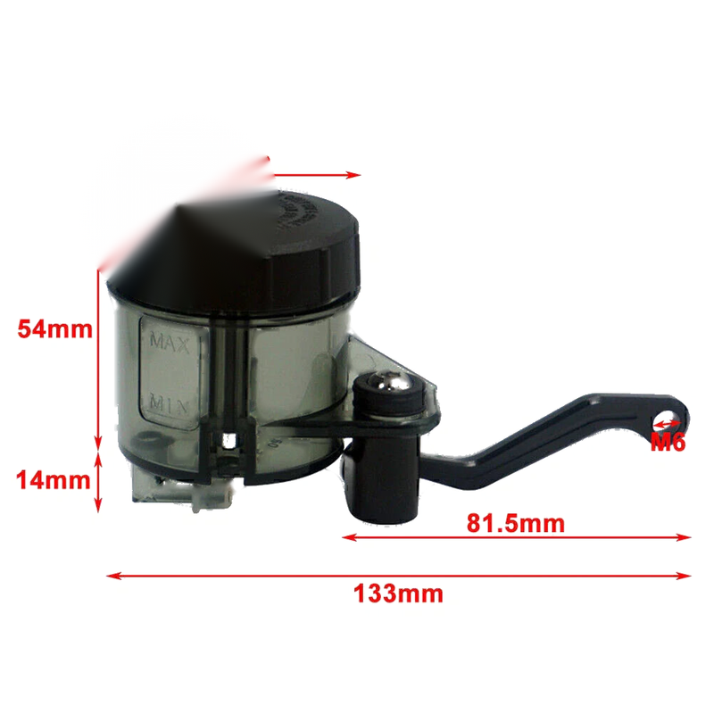 Universal Motorcycle Front Brake Clutch Tank Fluid Reservoir