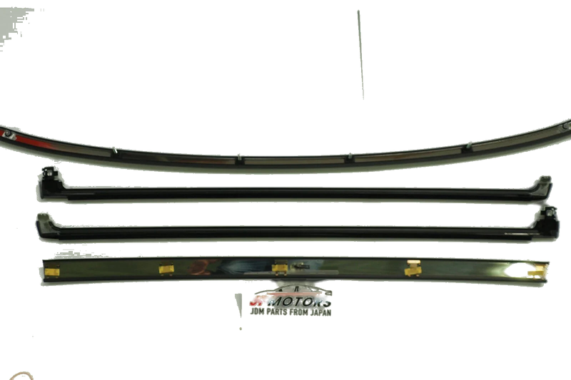 Celica ST185 ST184 ST182 2x Front Door Window MOLDING LH RH