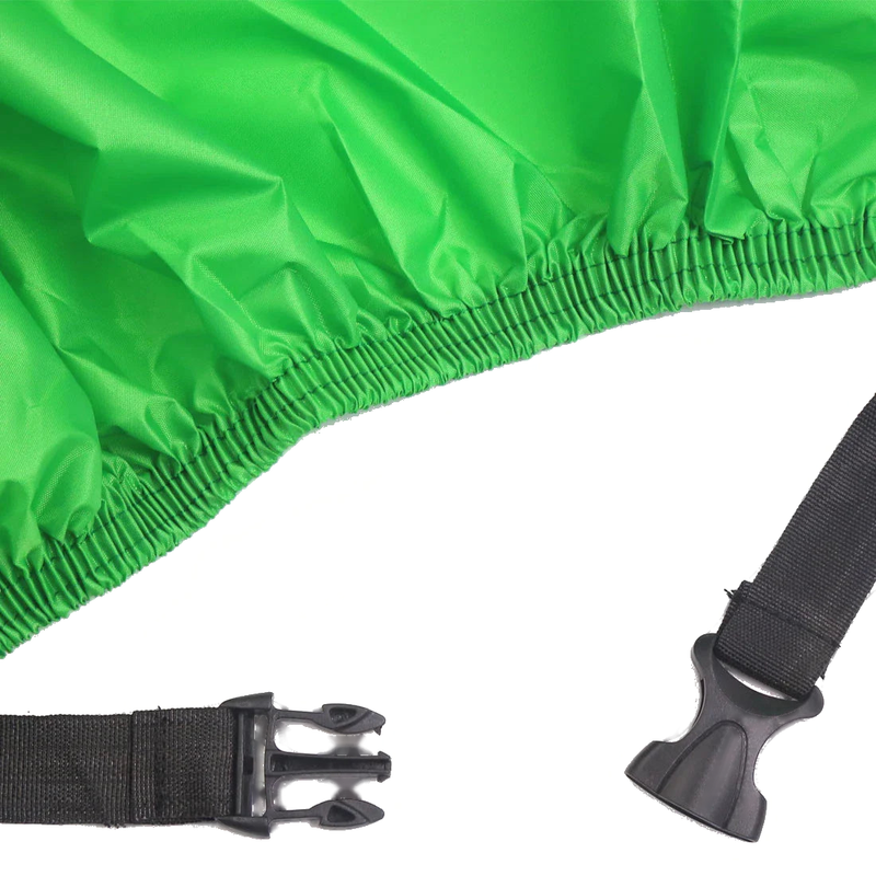Honda Goldwing XXXL 180T Black/Green Motorcycle Cover (1100-1800)