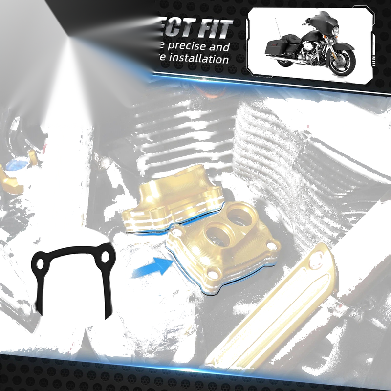 Harley Heritage Classic FLHC 2 x M8 Lifter Tappet Covers Gasket (2017-2023)