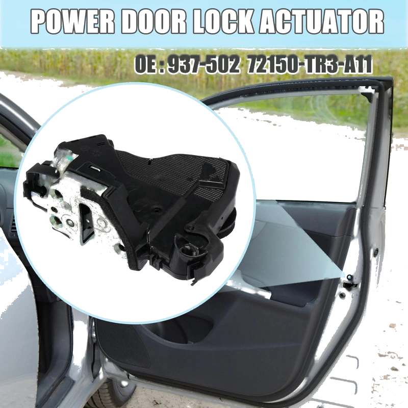 Honda Civic, MDX, RDX Power Door Lock Actuator Front Left (2012-2019)