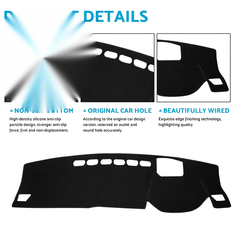 Haval Jolion ULTRA + LE HUD 2021-2024 Non-Slip Black Dash Mat