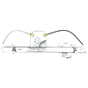 Mitsubishi Pajero Front Right Window Regulator No Motor (2006–2014)