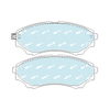 Mazda B2600 2.6L HD Front Disc Brake Pads Set (2002-2006)