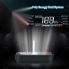 3.5" Universal OBD GPS Dual System Head Up Display Speed Alarm Voltage