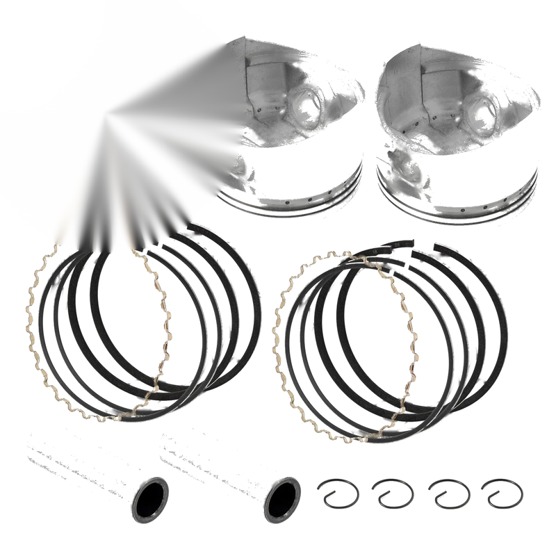 Kawasaki Mule KAF620 Engine Top End Rebuild Kit (STD)