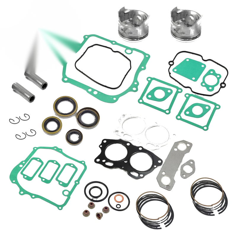 EZGO Golf Cart 295cc 64.50mm Piston Ring Gasket Connecting Rod Kit (1991–2008)