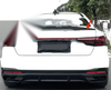 Audi B9 A4 S4 Sedan Rear Glossy Black Spoiler Wing (2017-2024)