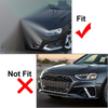 Audi A4L Front Bumper Fog Light Grille Cover Trim (2020-2022)