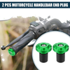 Motorcycle Handlebar End Plug 18-20mm 32mm OD 2 x