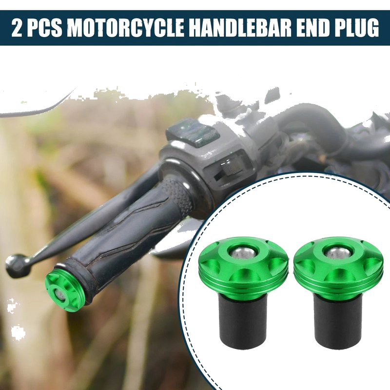 Motorcycle Handlebar End Plug 18-20mm 32mm OD 2 x