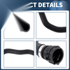 BMW E53 X5 (2001-2006) Rubber Black Radiator Hose 3.0L