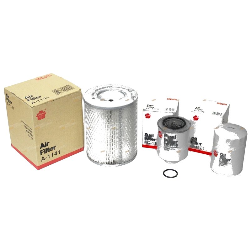 Hilux Air/Oil/Fuel Filter (1988–1997)