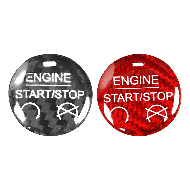 Ford Mustang Car Engine Start Stop Button Cover Trim (2015-2022)
