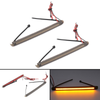 Harley Victory Honda Generic 43mm-46mm Fork LED Turn Signal Strip Amber Light Kit