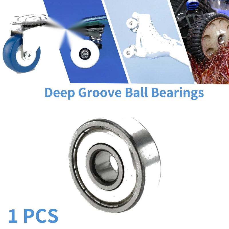 Scooter Skateboard Wheel 6301ZZ 12x37x12mm Deep Groove Ball Bearings