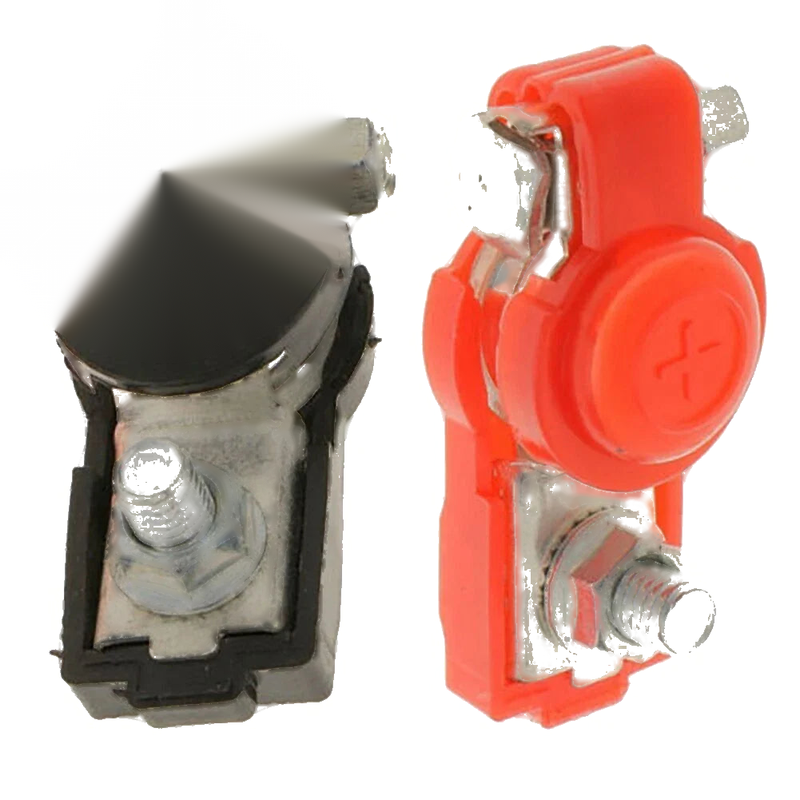Car 2x Adjustable Battery Terminal Connector Ends Clamp