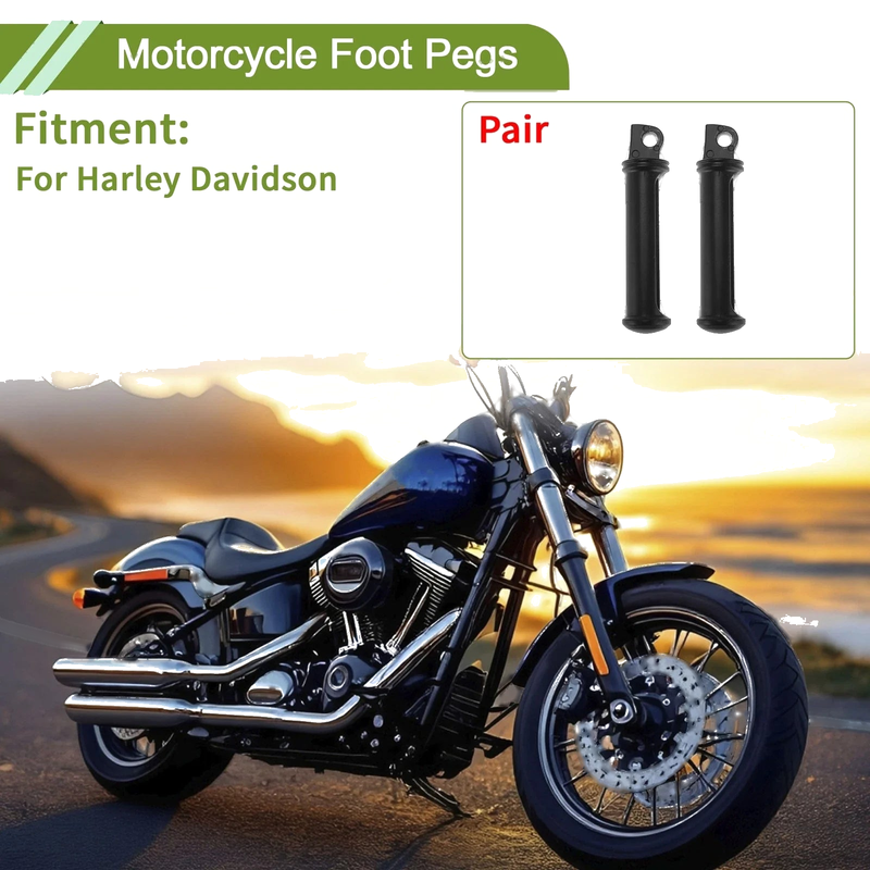 Harley Davidson Foot Pegs / 1 Pair / Motorcycle Foot Pegs