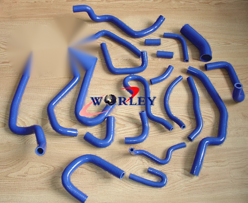 Nissan Silvia 180SX 200SX S13 CA18DET (89-94) 22pcs Silicone Radiator Hose
