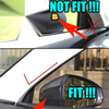 Audi A3 S3 8V (2013-2019) Black 2 x Rear Side Mirror Covers
