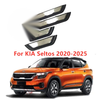 KIA Seltos 4Pcs Door Sill Scuff Molding Guard Protector Cover Trim (2020-2025)