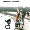 Motorcycle Water Bottle Cup Drink Holder Black Plastic Universal