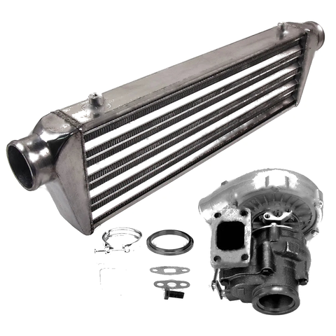 V-Band T04E Turbo Kit 400+HP Stage III Wastegate+Aluminum alloy Intercooler